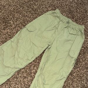ART CLASS GIRLS SIZE M (8) LIGHT GREEN PARACHUTE PANTS